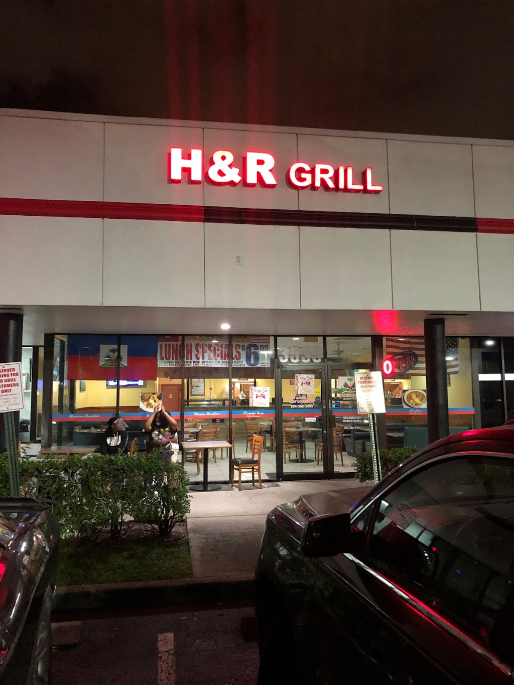 H & R Grill | restaurant | 3535 N Pine Island Rd, Sunrise, FL 33351, USA | 9543683495 OR +1 954-368-3495