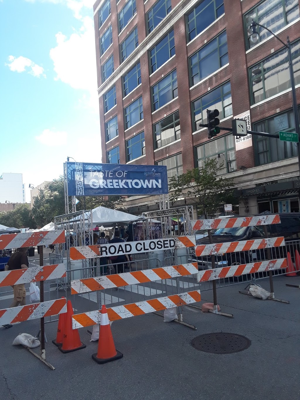 Greek town | restaurant | 111-125 S Halsted St, Chicago, IL 60661, USA | 7084779729 OR +1 708-477-9729