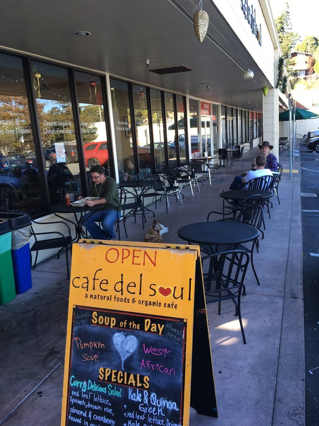 Café del Soul | meal delivery | 247 Shoreline Hwy, Mill Valley, CA 94941, USA | 4153881852 OR +1 415-388-1852