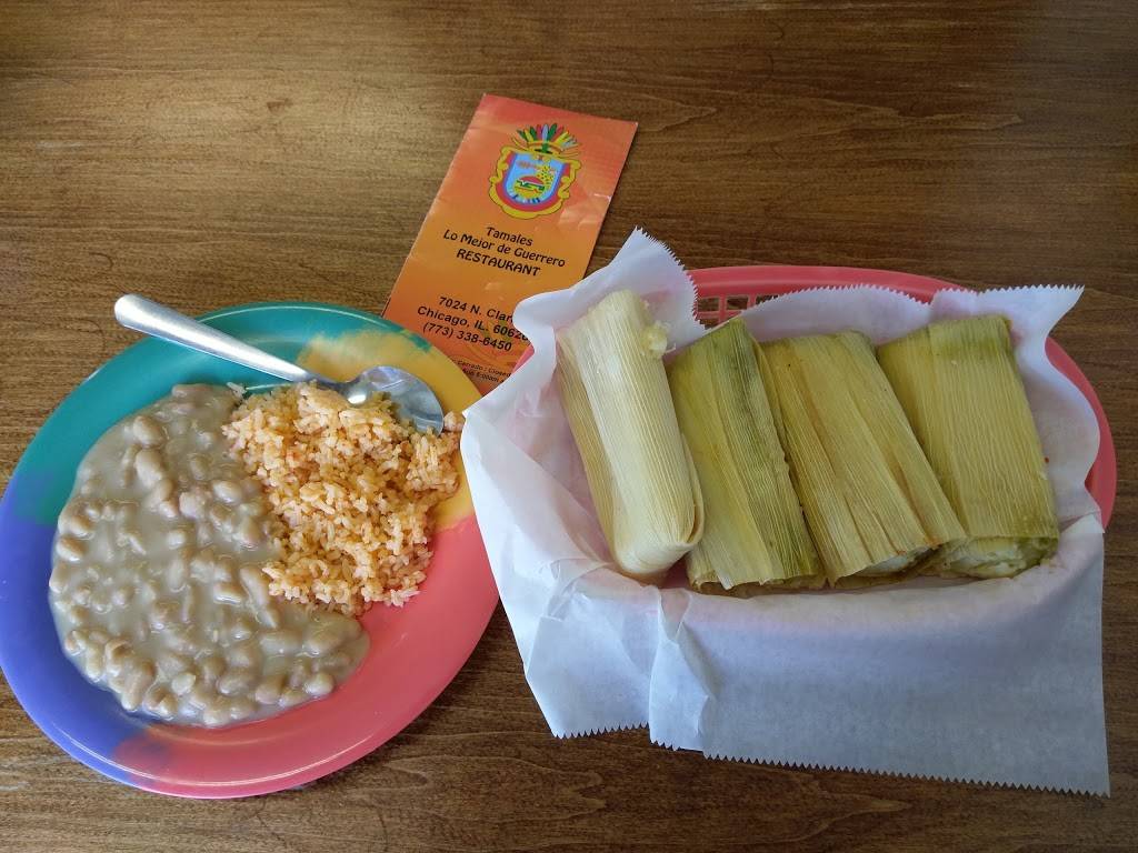 Tamales Lo Mejor De Guerrero | restaurant | 7024 N Clark St, Chicago, IL 60626, USA | 7733386450 OR +1 773-338-6450