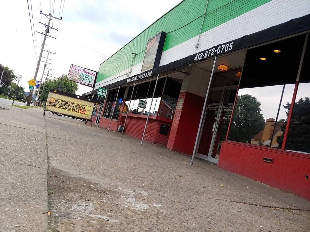 Mama Pepinos Pizza & Pub | restaurant | 44 Monongahela Ave, Glassport, PA 15045, USA | 4126720705 OR +1 412-672-0705