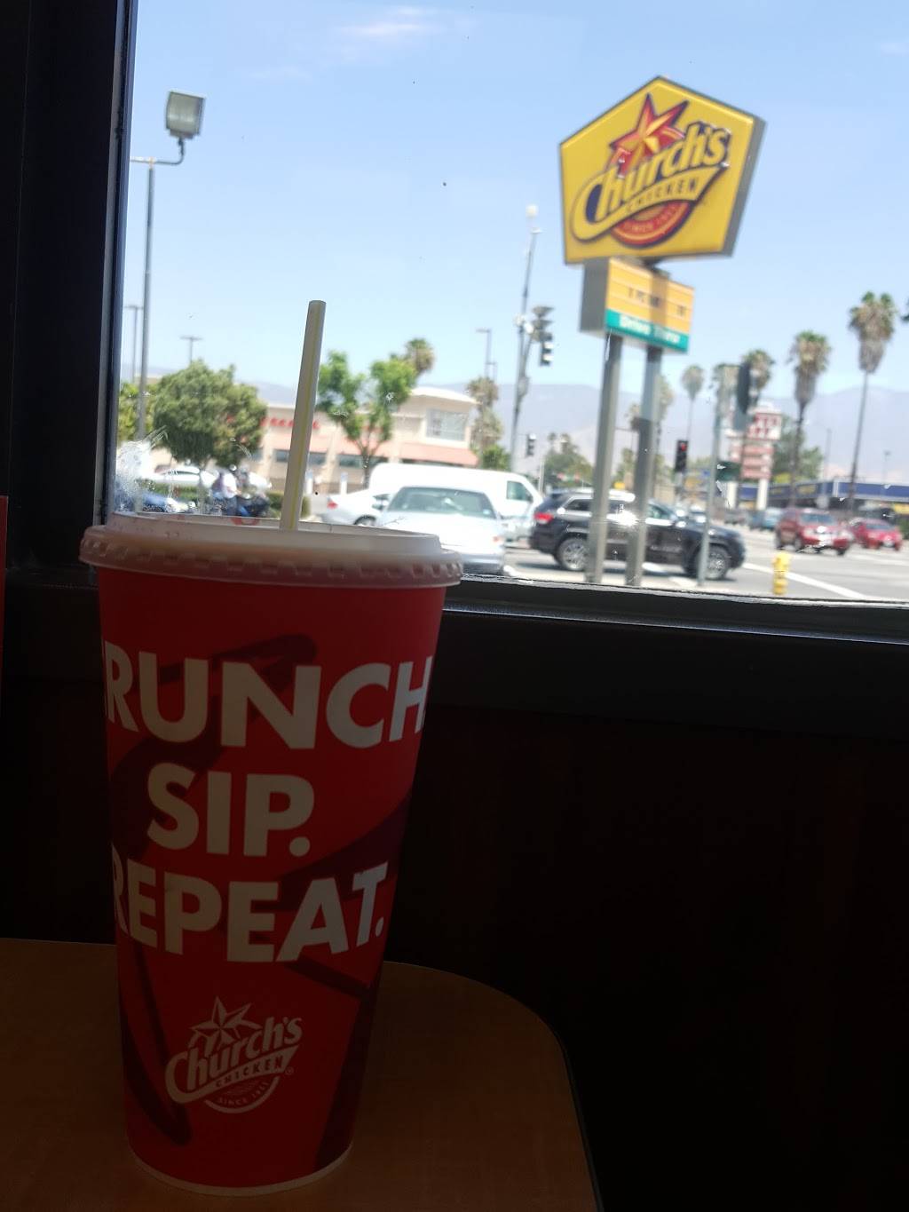 Churchs Chicken | restaurant | 299 E Baseline St, San Bernardino, CA 92410, USA | 9098880887 OR +1 909-888-0887