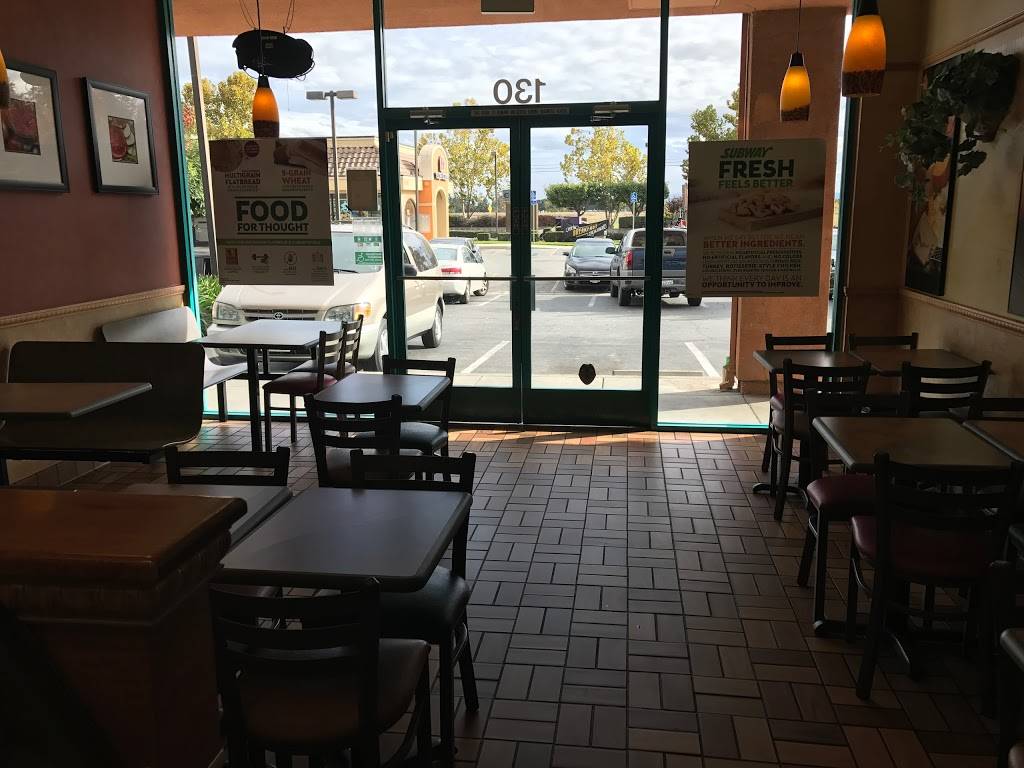Subway Restaurants | restaurant | 17020 Condit Rd Suite 130, Morgan Hill, CA 95037, USA | 4087760038 OR +1 408-776-0038