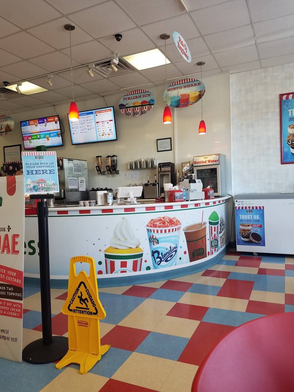 Ritas Italian Ice & Frozen Custard | restaurant | 345 Western Blvd, Jacksonville, NC 28546, USA | 9102191300 OR +1 910-219-1300