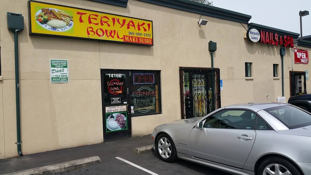 Teriyaki Bowl | restaurant | 1416 5th St B, Marysville, WA 98270, USA | 3606592313 OR +1 360-659-2313