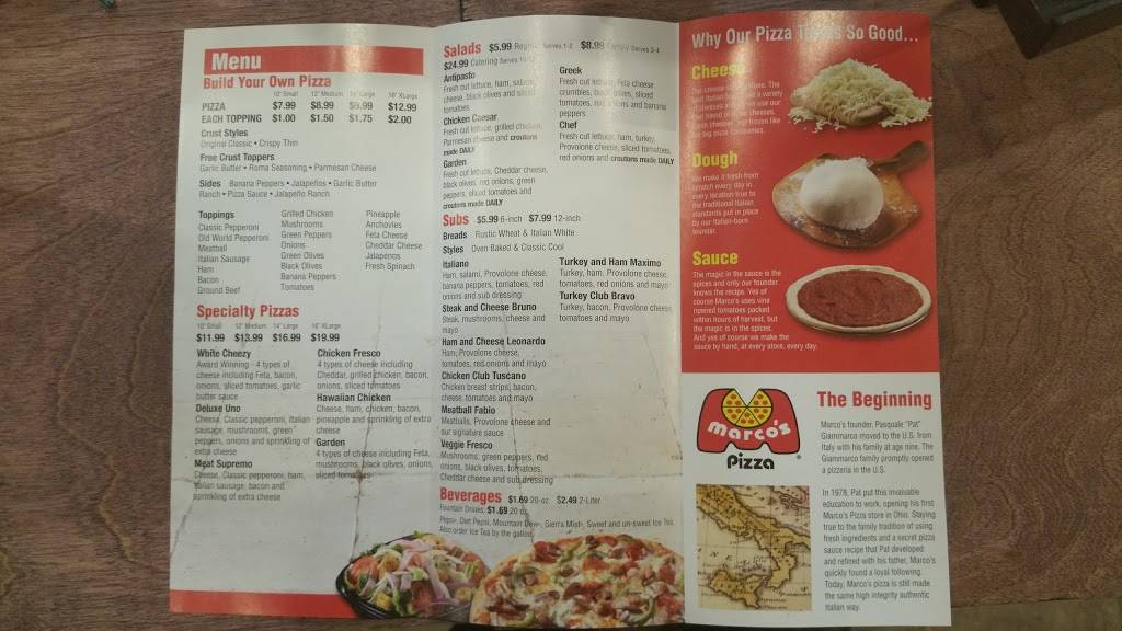 Marcos Pizza | meal delivery | 3075 Goodman Rd E #20, Southaven, MS 38672, USA | 6623493230 OR +1 662-349-3230