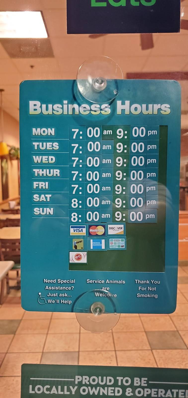 Subway Restaurants | restaurant | 13800 GA Hwy 9 N, Ste A, Alpharetta, GA 30004, USA | 7707530330 OR +1 770-753-0330