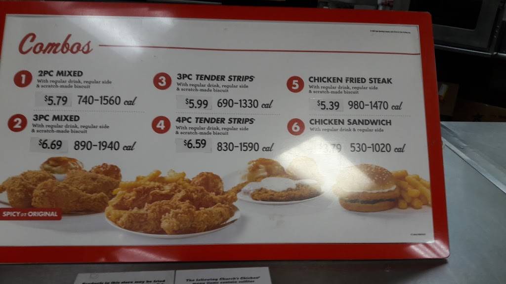 Churchs Chicken | restaurant | 2560 TX-71, Columbus, TX 78934, USA | 9797326356 OR +1 979-732-6356