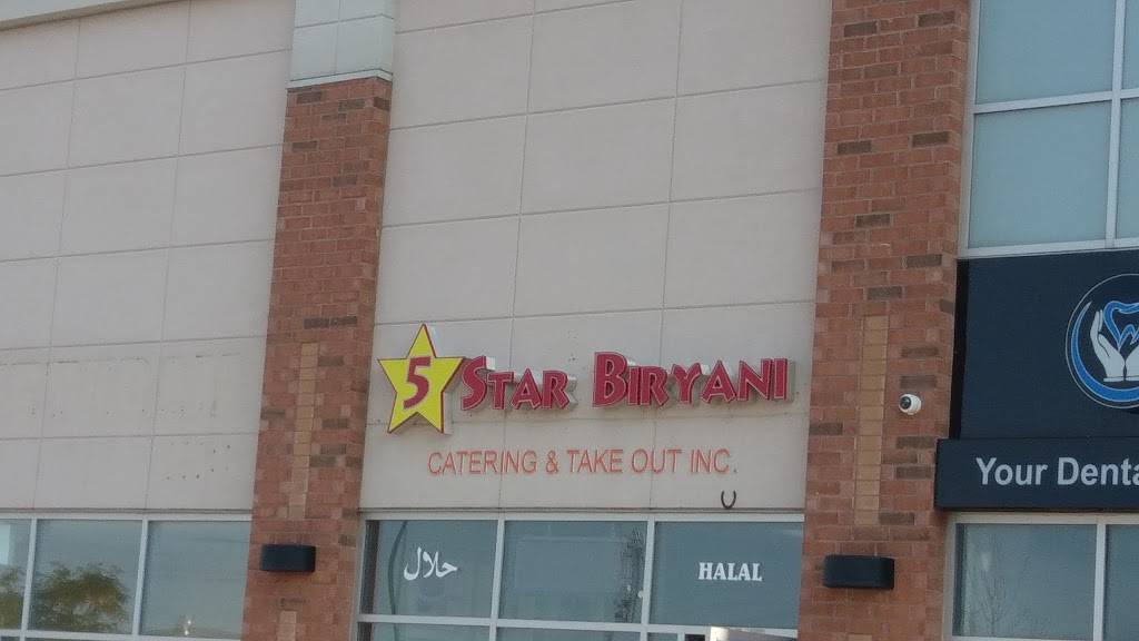 5 Stars Biryani | restaurant | 30 New Delhi Dr, Markham, ON L3S 0B5, Canada | 9052947863 OR +1 905-294-7863