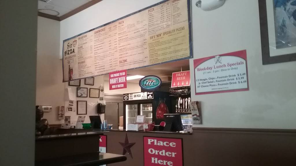 Sir Pizza | restaurant | 900 Commonwealth Dr, Warrendale, PA 15086, USA | 7247416222 OR +1 724-741-6222