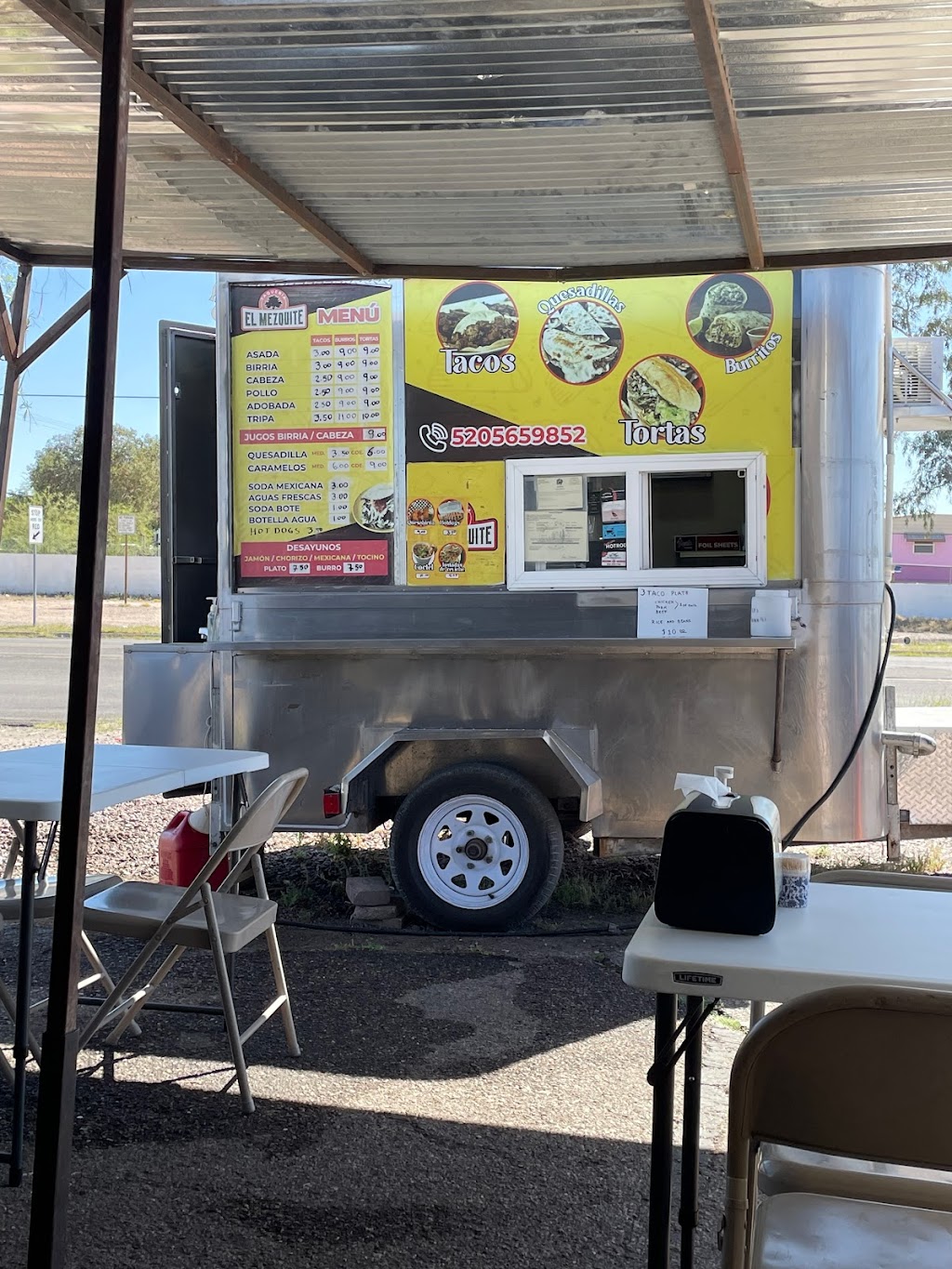 El Mezquite Taqueria | restaurant | 5900 S Palo Verde Rd, Tucson, AZ 85706, USA | 5205659852 OR +1 520-565-9852