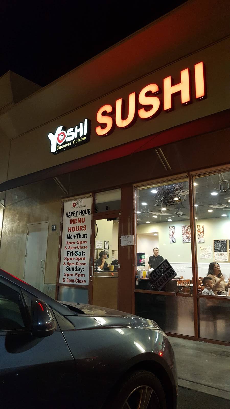 Yoshi Sushi | restaurant | 17005 Bear Valley Rd suite b, Hesperia, CA 92345, USA | 7602446661 OR +1 760-244-6661