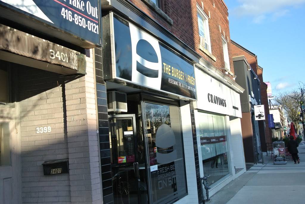 The Burgers Priest | restaurant | 3397 Yonge St, Toronto, ON M4N 2M7, Canada | 4164883510 OR +1 416-488-3510