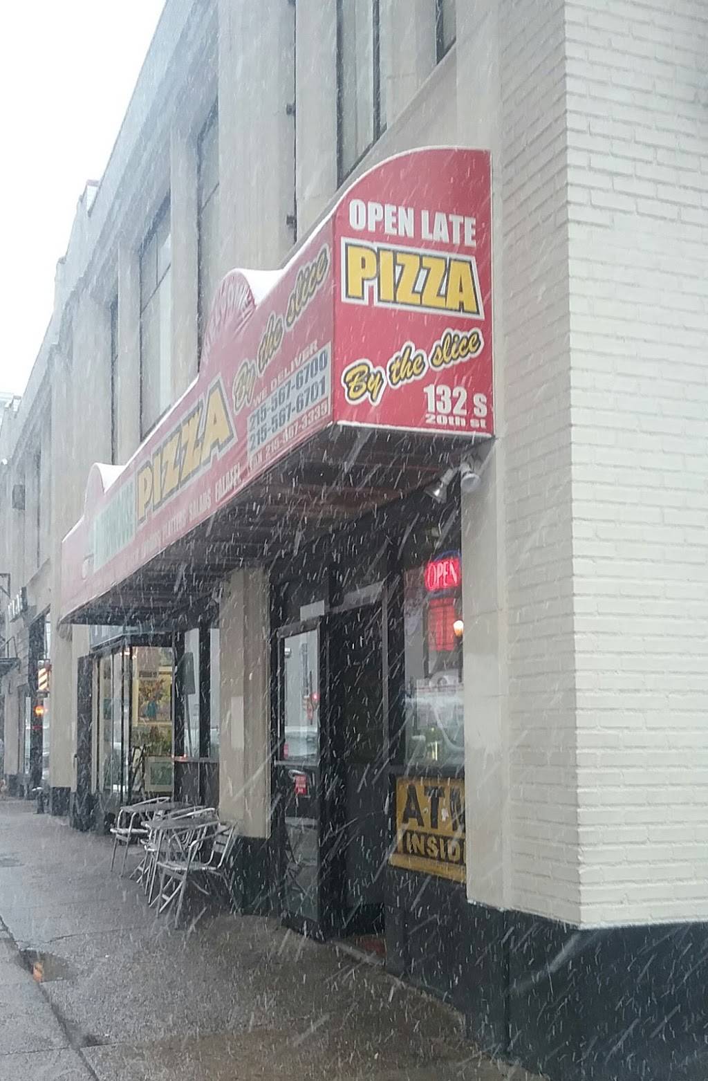 Rittenhouse Pizza | restaurant | 132 S 20th St, Philadelphia, PA 19103, USA | 2155676700 OR +1 215-567-6700