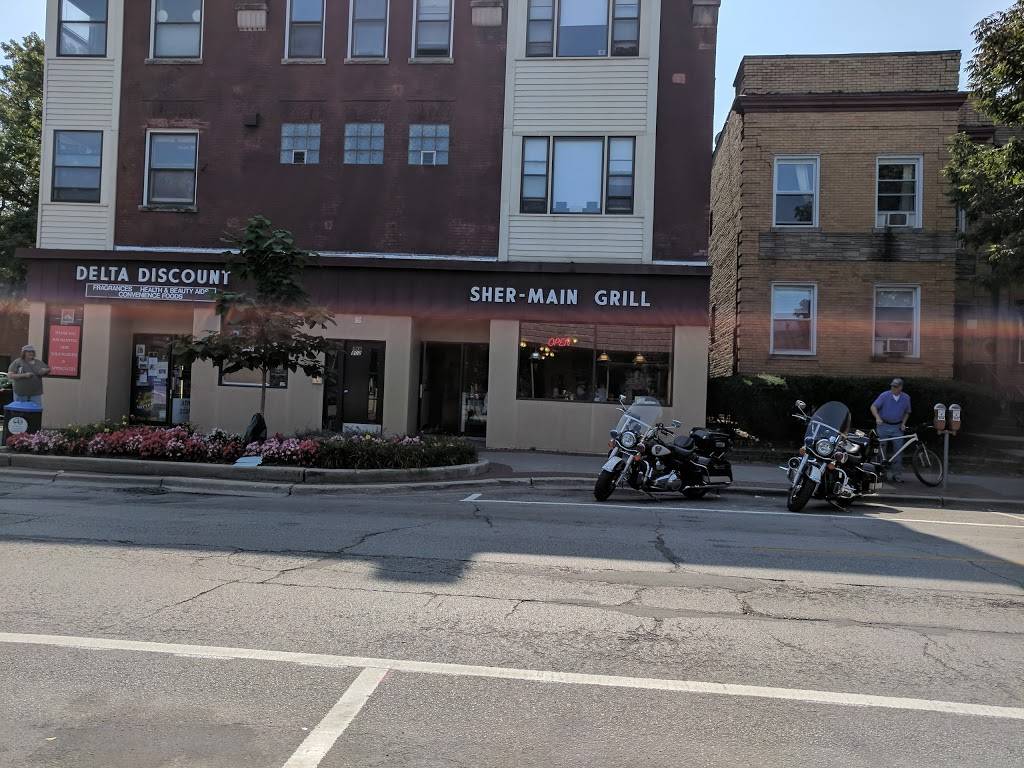 Sher-Main Grill | restaurant | 802 Main St, Evanston, IL 60202, USA | 8478641340 OR +1 847-864-1340