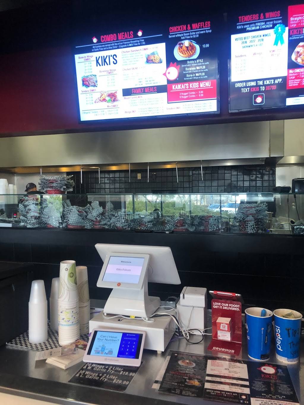 Kikis Chicken Place | restaurant | 313 Iron Point Rd, Folsom, CA 95630, USA | 9162940052 OR +1 916-294-0052