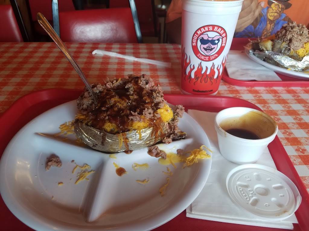 Soulmans Bar-B-Que | restaurant | 124 N Hwy 67, Cedar Hill, TX 75104, USA | 9722913400 OR +1 972-291-3400