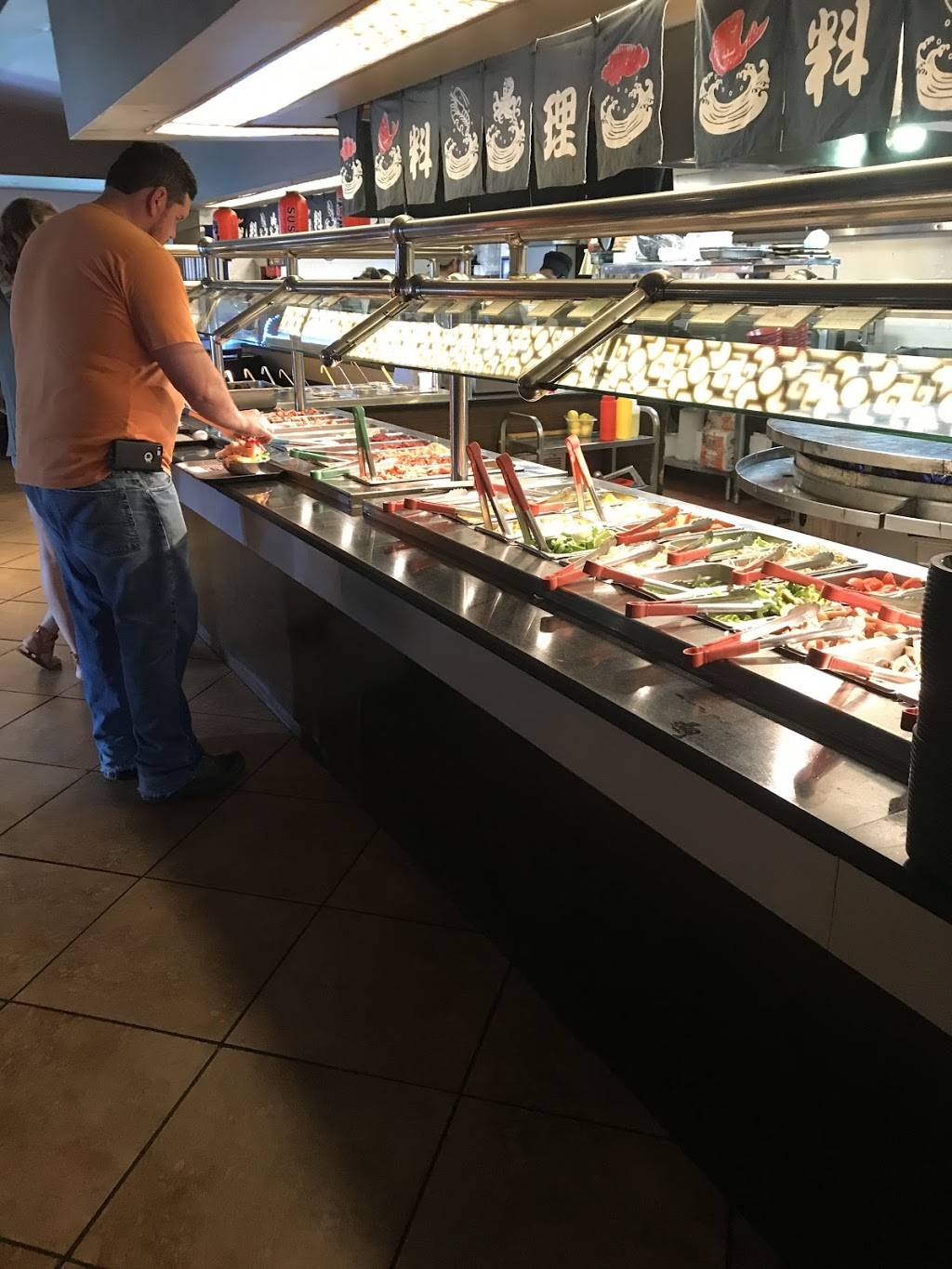 Mongolian Grill and sushi bar | restaurant | 3104 Edgar Brown Dr, Orange, TX 77630, USA | 4098838533 OR +1 409-883-8533