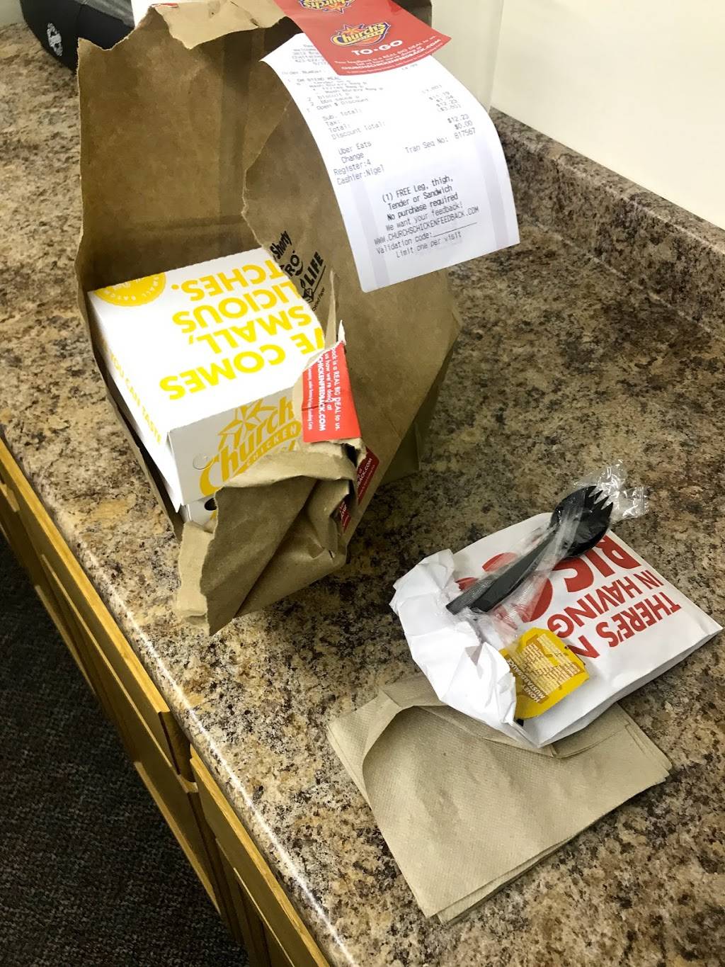 Churchs Chicken | restaurant | 3816 Brainerd Rd, Chattanooga, TN 37411, USA | 4236223501 OR +1 423-622-3501