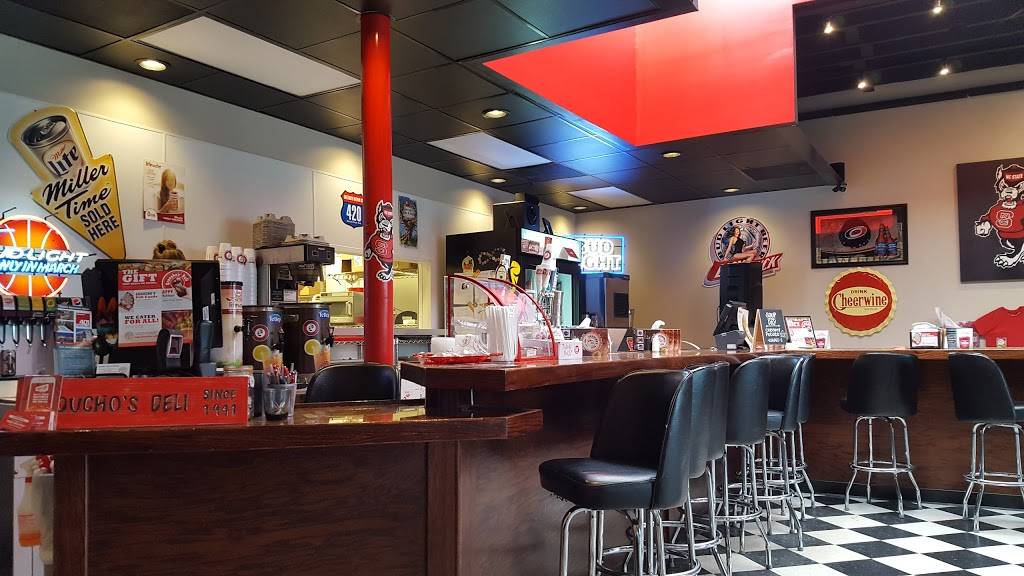 Grouchos Deli | restaurant | 10 Horne St, Raleigh, NC 27607, USA | 9199777747 OR +1 919-977-7747