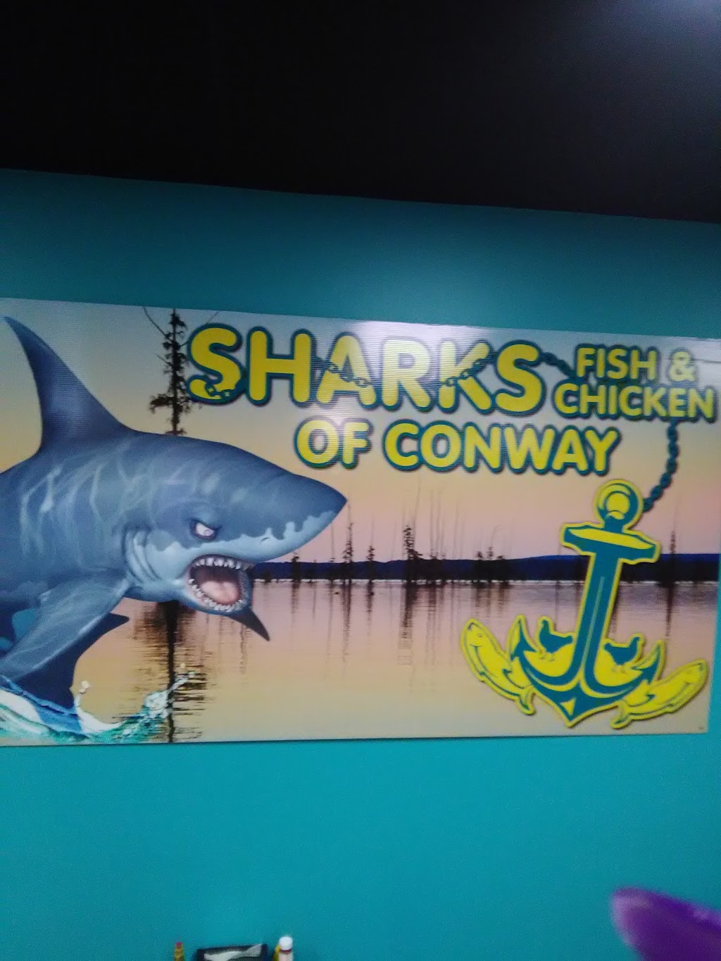 Sharks Fish & Chicken | restaurant | 2665 N Donaghey Ave, Conway, AR 72032, USA | 5013586737 OR +1 501-358-6737