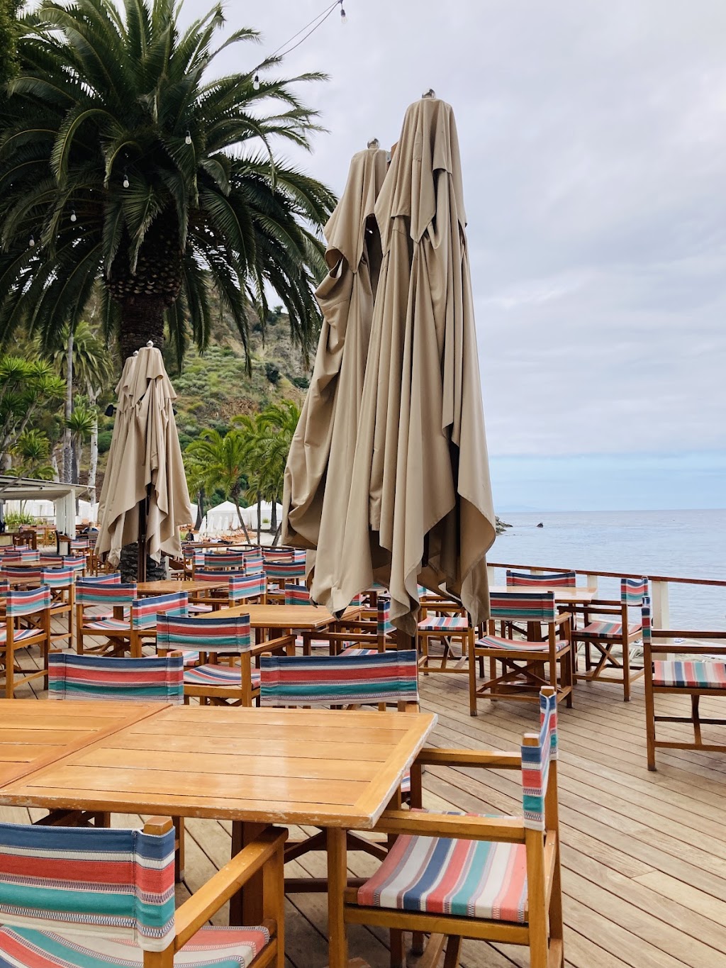 Chill at Descanso Beach Club | restaurant | 1 St Catherine Way, Avalon, CA 90704, USA | 3105107410 OR +1 310-510-7410