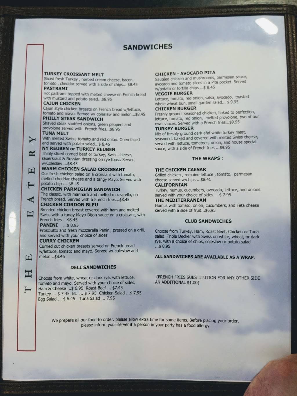 The Eatery | restaurant | 4 Hartford St, Newton Highlands, MA 02461, USA | 6177950500 OR +1 617-795-0500