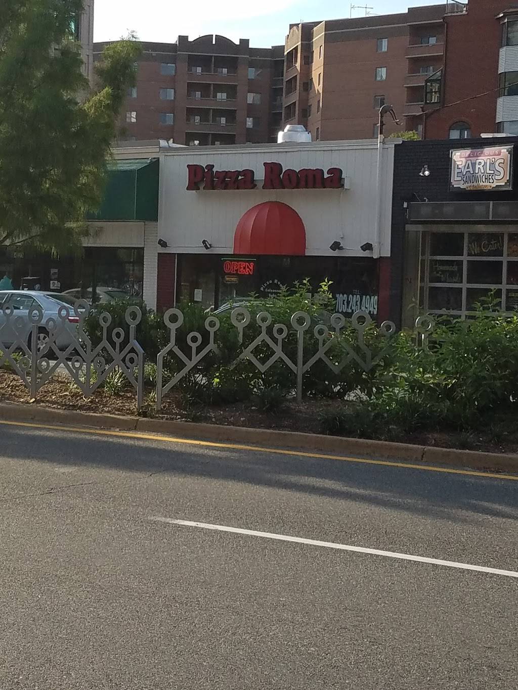 Pizza Roma | restaurant | 4219 Fairfax Dr, Arlington, VA 22203, USA | 7032434949 OR +1 703-243-4949