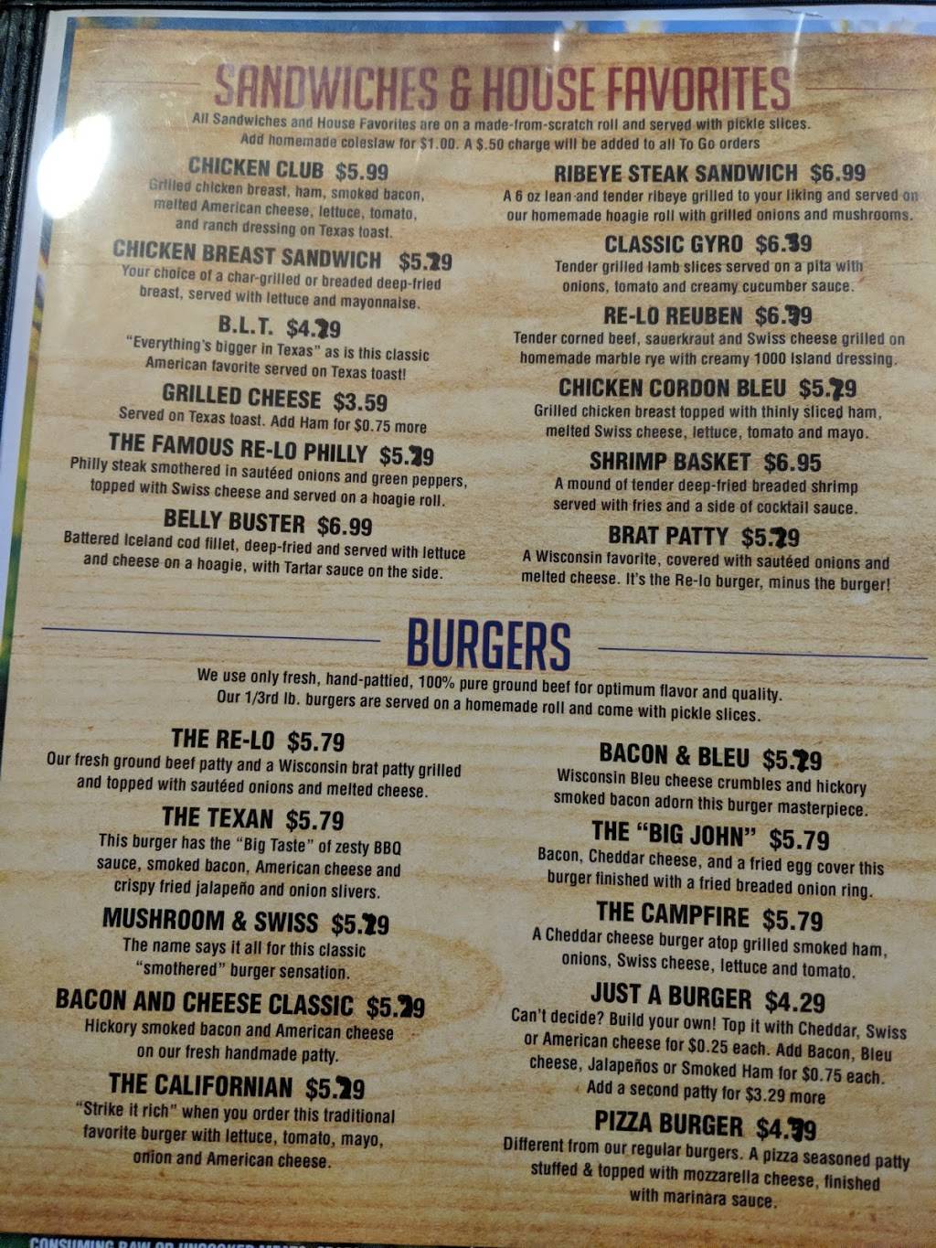 ReLocation Pub and Eatery | restaurant | 1801 County Hwy XX, Mosinee, WI 54455, USA | 7153590810 OR +1 715-359-0810