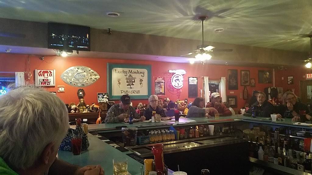 Lucky Monkey Pub and Grub | restaurant | 201 W Bodman St, Bement, IL 61813, USA | 2176785781 OR +1 217-678-5781