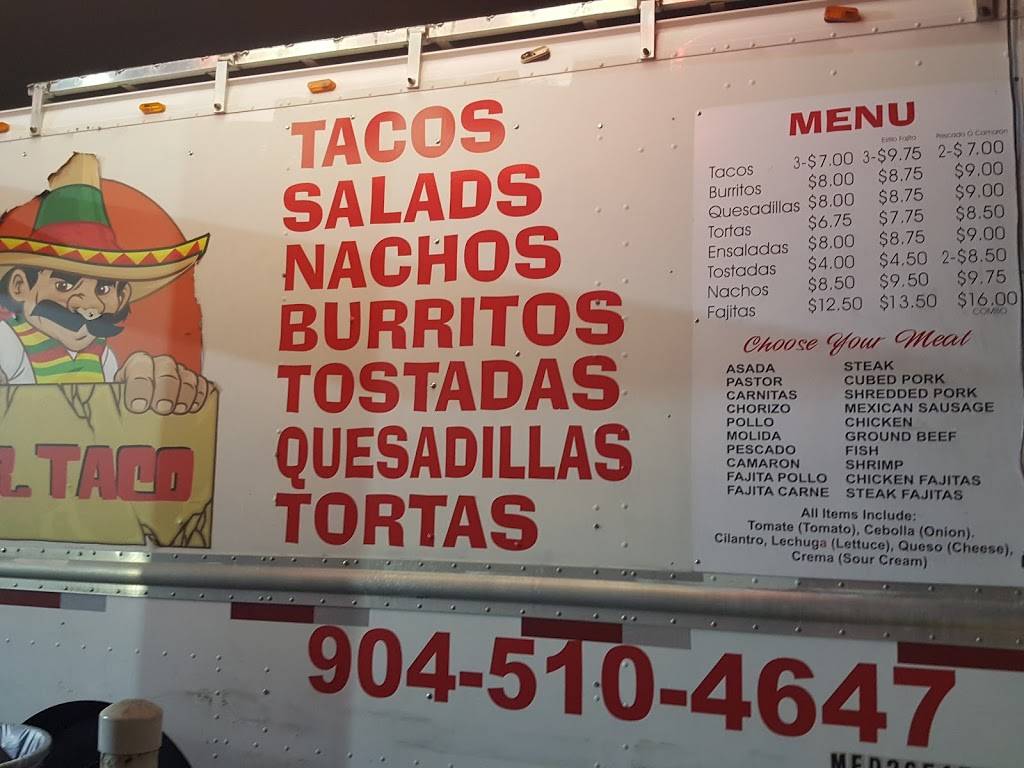 Mr. Taco | restaurant | 5700 Philips Hwy, Jacksonville, FL 32216, USA | 9045104647 OR +1 904-510-4647