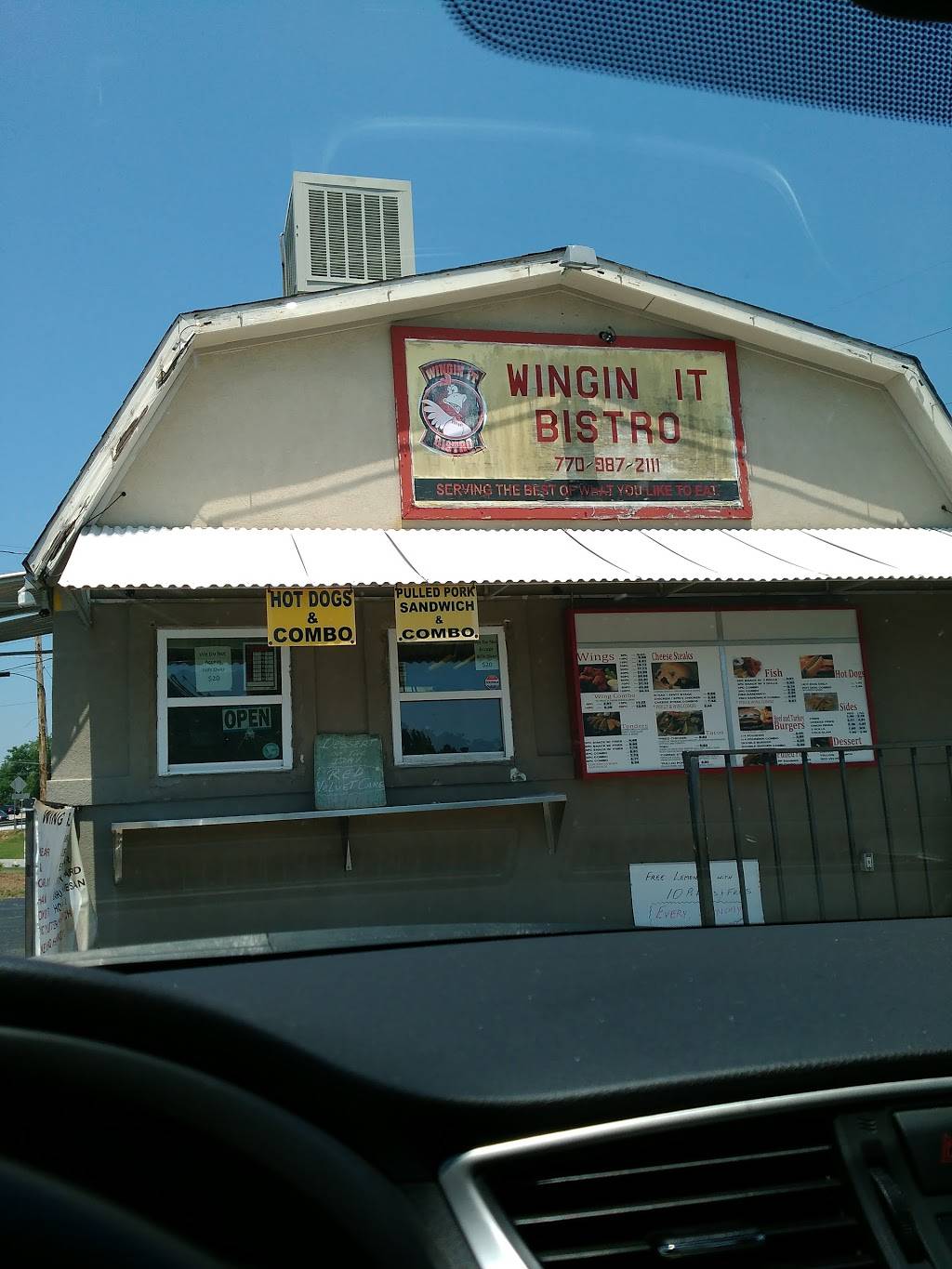 Wingin It Bistro | restaurant | 2575 Snapfinger Rd, Decatur, GA 30034, USA | 7709872111 OR +1 770-987-2111