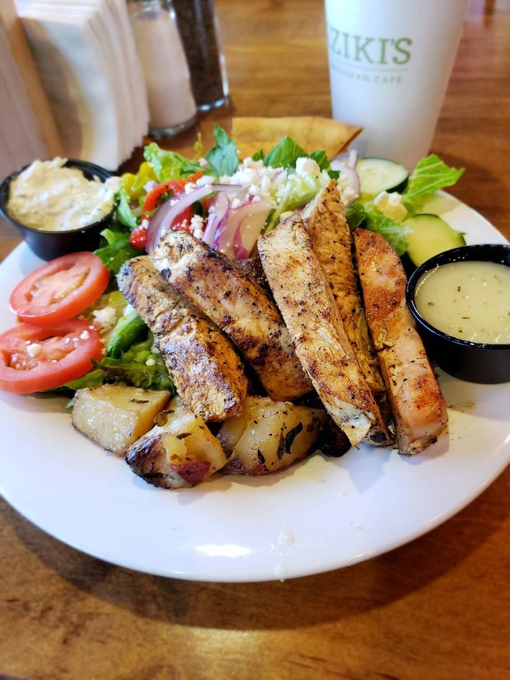 Tazikis Mediterranean Cafe | restaurant | 95 E Joyce Blvd, Fayetteville, AR 72703, USA | 4795218291 OR +1 479-521-8291