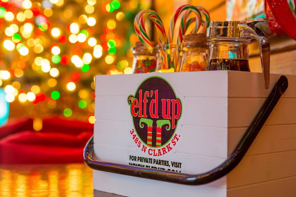 Elf’d UP | restaurant | 3485 N Clark St, Chicago, IL 60657, USA | 7737553980 OR +1 773-755-3980