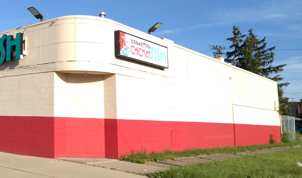 Manhattan Fish & Chicken | restaurant | 15251 W 7 Mile Rd, Detroit, MI 48235, USA | 3133973244 OR +1 313-397-3244