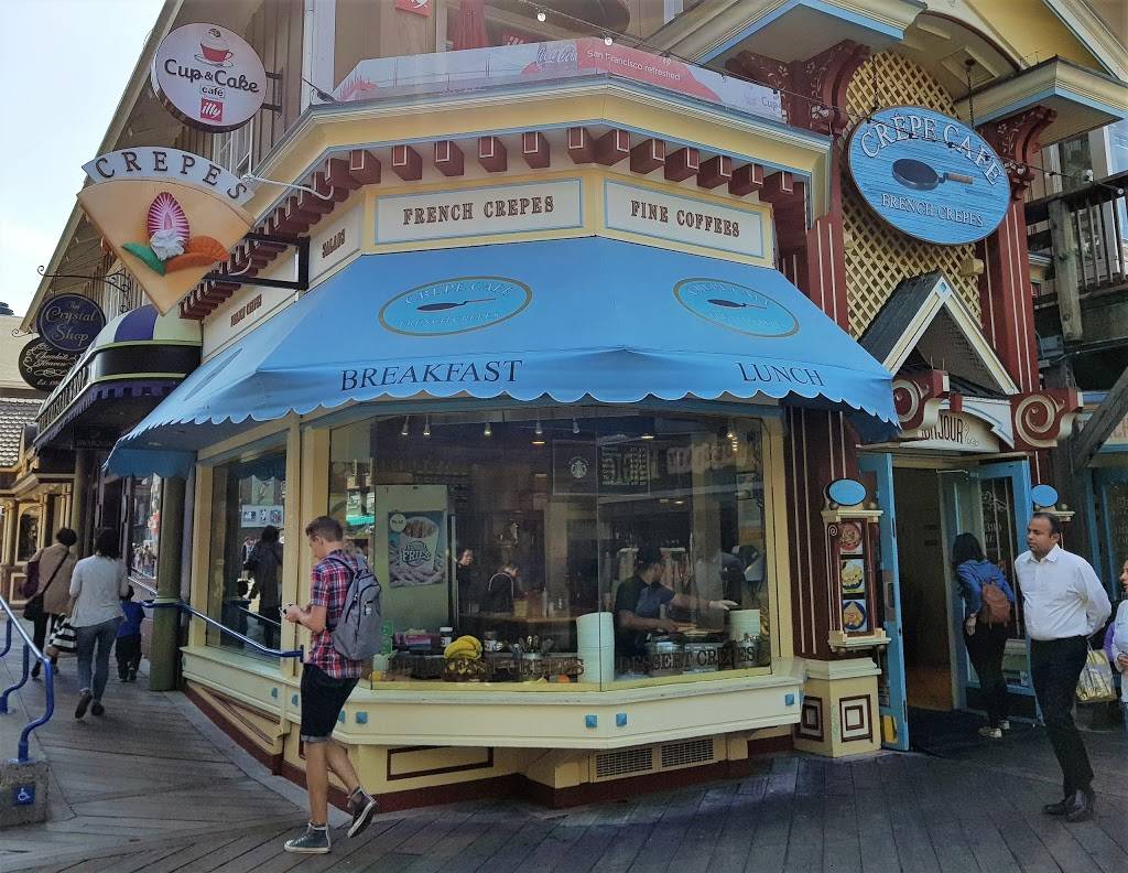 Crepe Cafe | cafe | Pier 39, D-3, San Francisco, CA 94133, USA | 4153181494 OR +1 415-318-1494