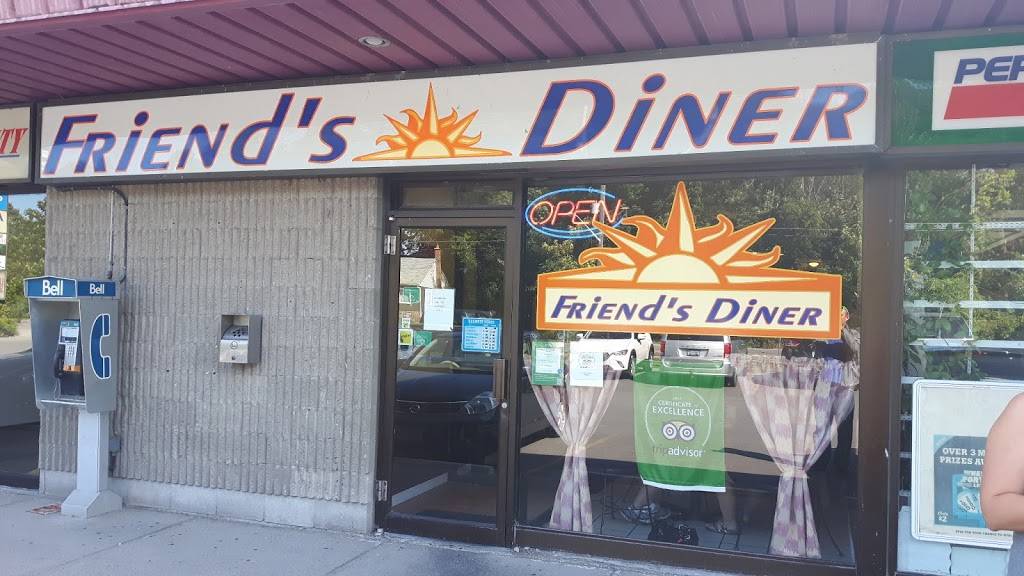 Friends Diner | restaurant | 400 Laclie St, Orillia, ON L3V 4P5, Canada | 7053268594 OR +1 705-326-8594