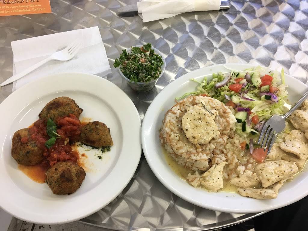 Talias Grille | bakery | 122 W Girard Ave, Philadelphia, PA 19123, USA | 2154139737 OR +1 215-413-9737