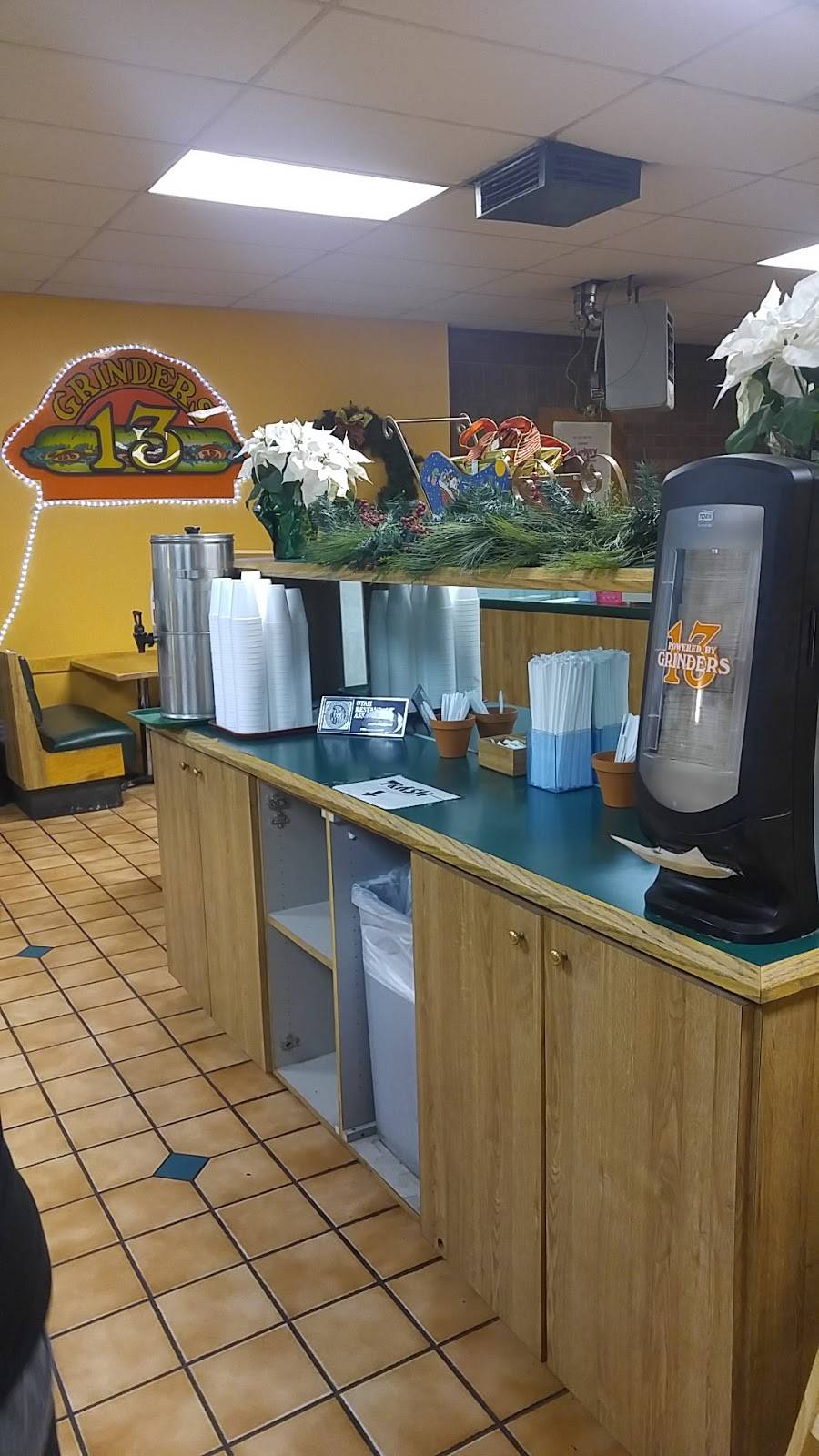 Grinders 13 | meal takeaway | 2125 3200 W, West Valley City, UT 84119, USA | 8019736489 OR +1 801-973-6489