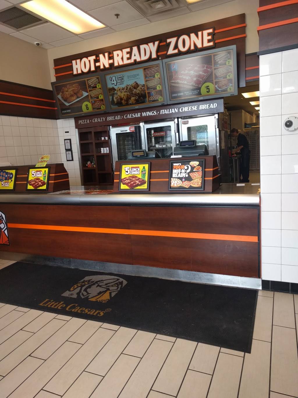 Little Caesars Pizza | meal takeaway | 6241 E Washington St, Indianapolis, IN 46219, USA | 3175275477 OR +1 317-527-5477