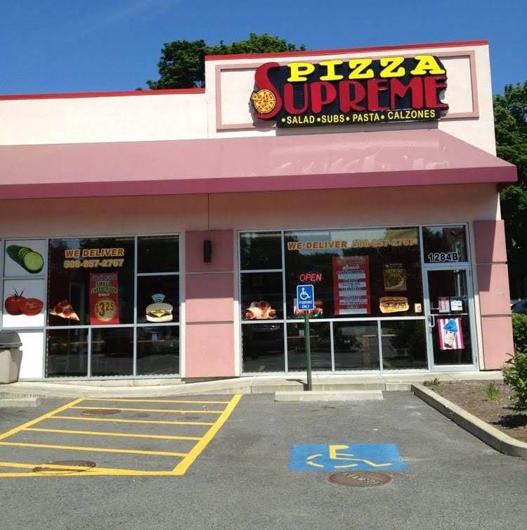 Gregorios Pizza Supreme | restaurant | 1284 Main St, Brockton, MA 02301, USA | 5088572767 OR +1 508-857-2767