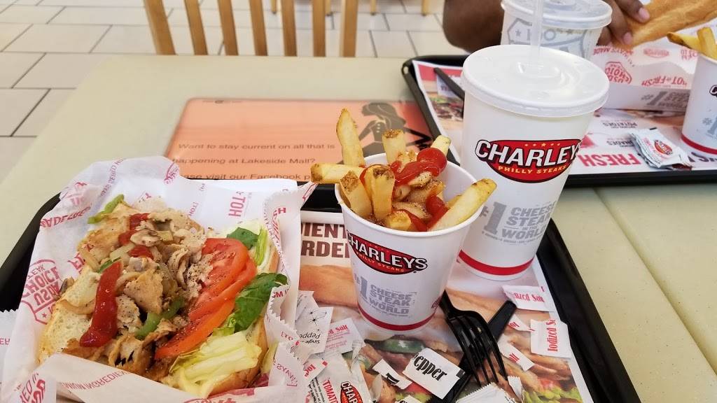 Charleys Philly Steaks | restaurant | 14000 Lakeside Cir, Sterling Heights, MI 48313, USA | 5869917316 OR +1 586-991-7316