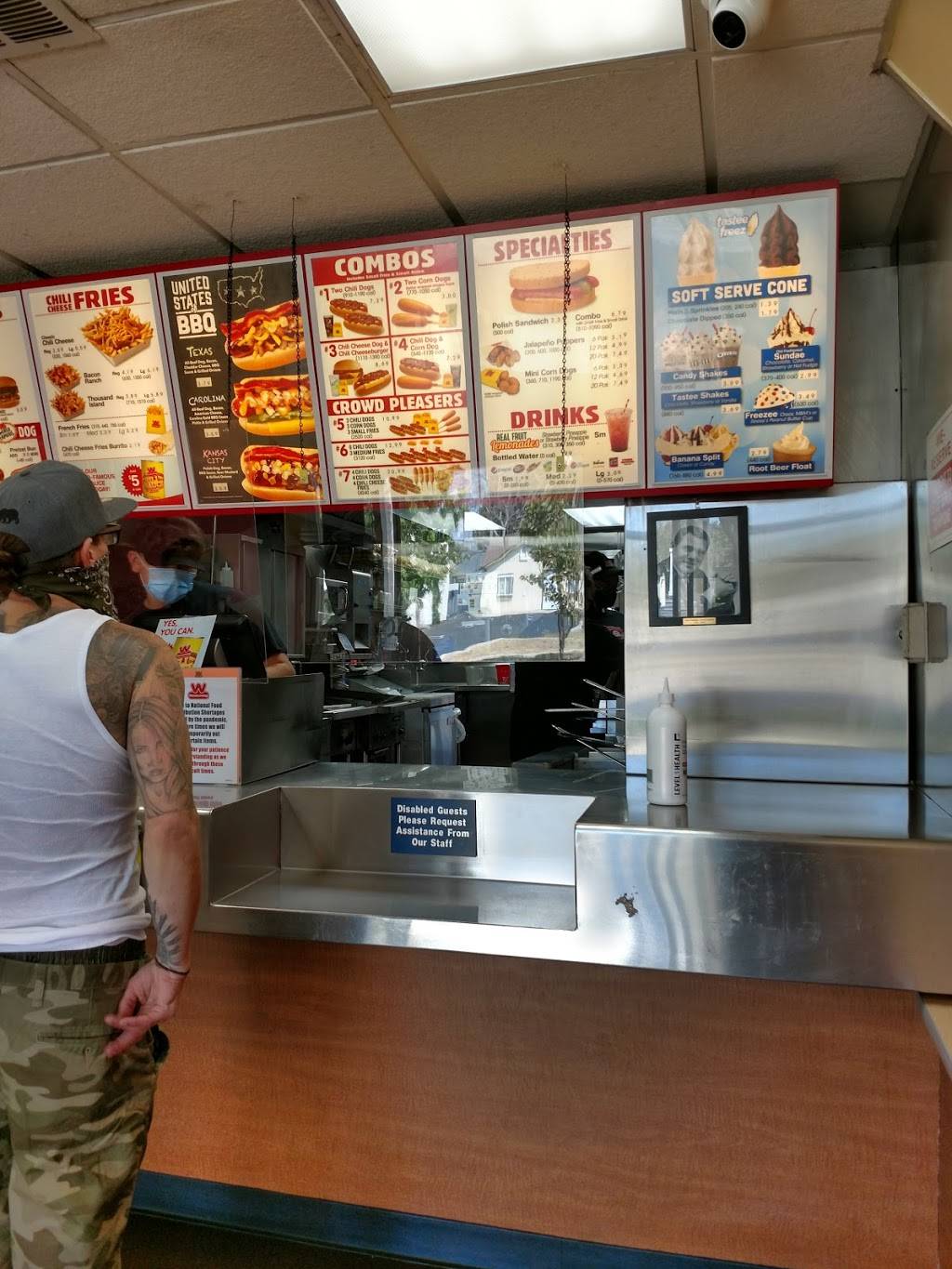 Wienerschnitzel | restaurant | 500 E Main St, Santa Maria, CA 93454, USA | 8059225558 OR +1 805-922-5558