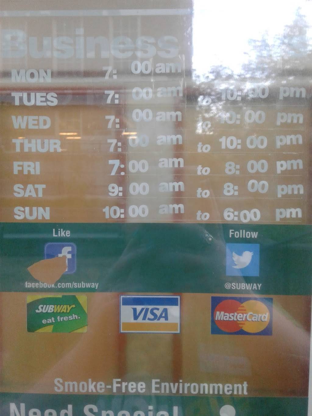 Subway | restaurant | 500 UC MainStreet, Cincinnati, OH 45221, USA | 5135564644 OR +1 513-556-4644