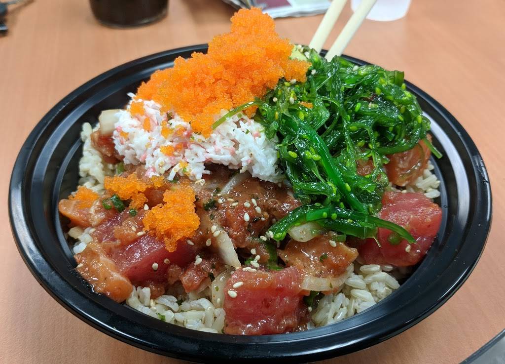 Poke Hana | restaurant | 10660 Sierra Ave Unit H, Fontana, CA 92337, USA | 9095876481 OR +1 909-587-6481