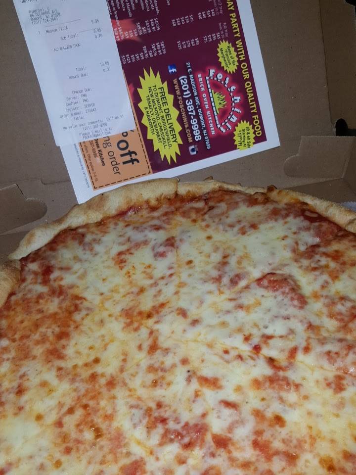 Foschinis Brick Oven Kitchen | restaurant | 21 E Madison Ave, Dumont, NJ 07628, USA | 2013879998 OR +1 201-387-9998