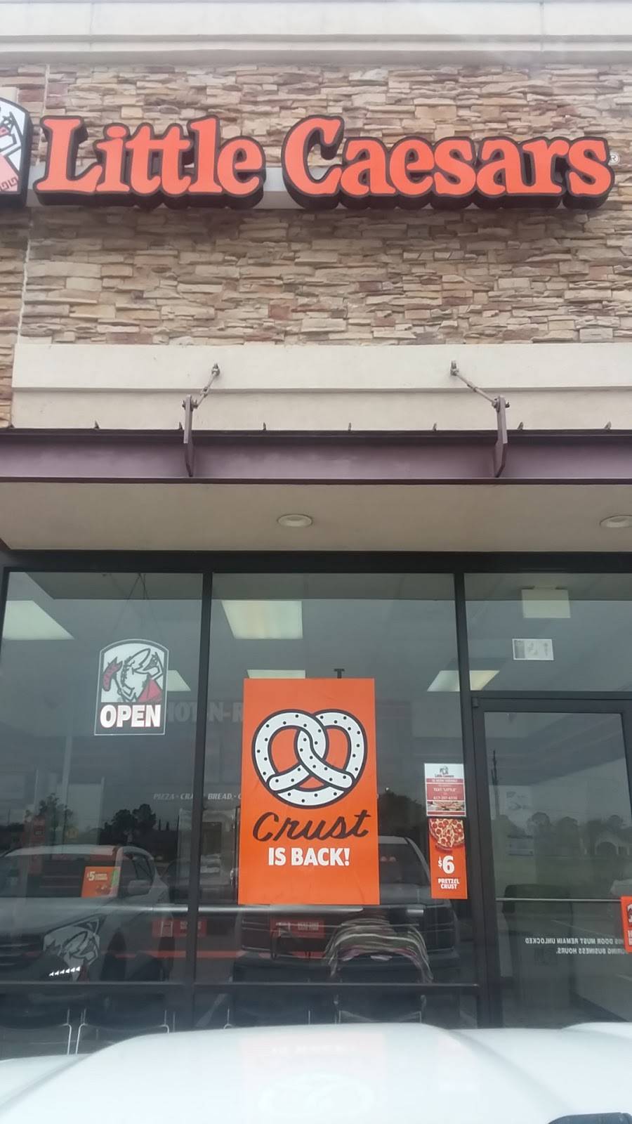 Little Caesars Pizza | meal takeaway | 1135 Crabb River Rd, Richmond, TX 77469, USA | 2819377265 OR +1 281-937-7265