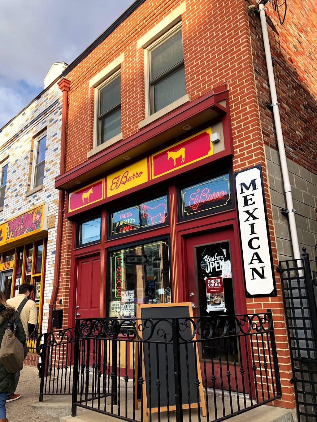 El Burro | restaurant | 1108 Federal St, Pittsburgh, PA 15212, USA | 4129043451 OR +1 412-904-3451