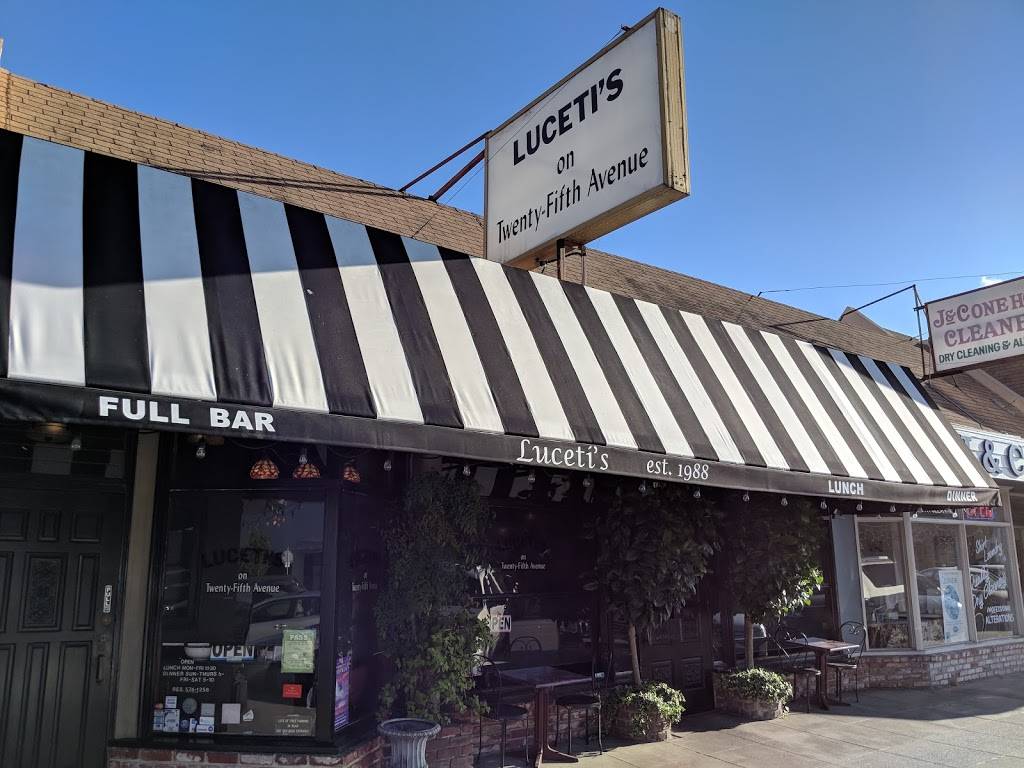 LUCETIS | restaurant | 109 W 25th Ave, San Mateo, CA 94403, USA | 6505741256 OR +1 650-574-1256