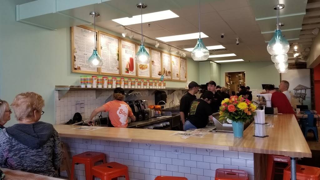 Tropical Smoothie Café | cafe | 115 W Rand Rd, Arlington Heights, IL 60004, USA | 8477493554 OR +1 847-749-3554